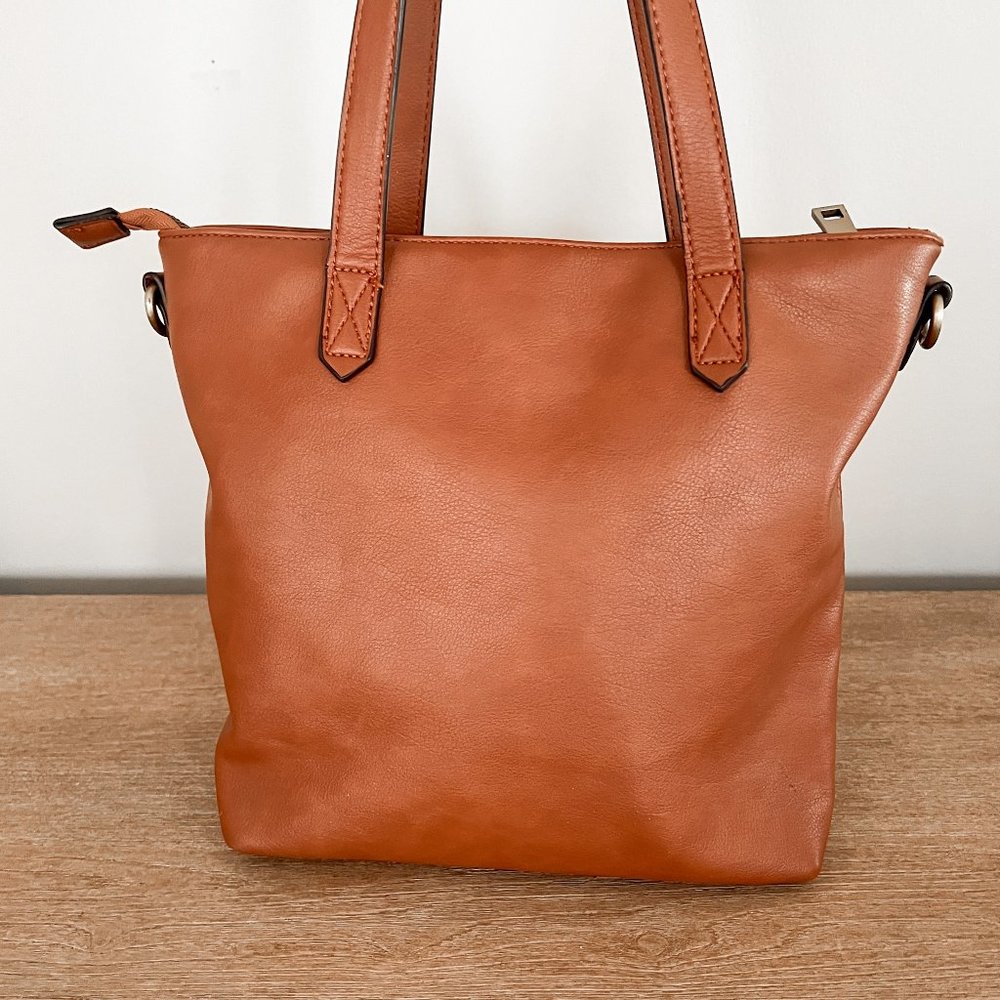 Street Level | Tan Tote Bag - Picture 9 of 13